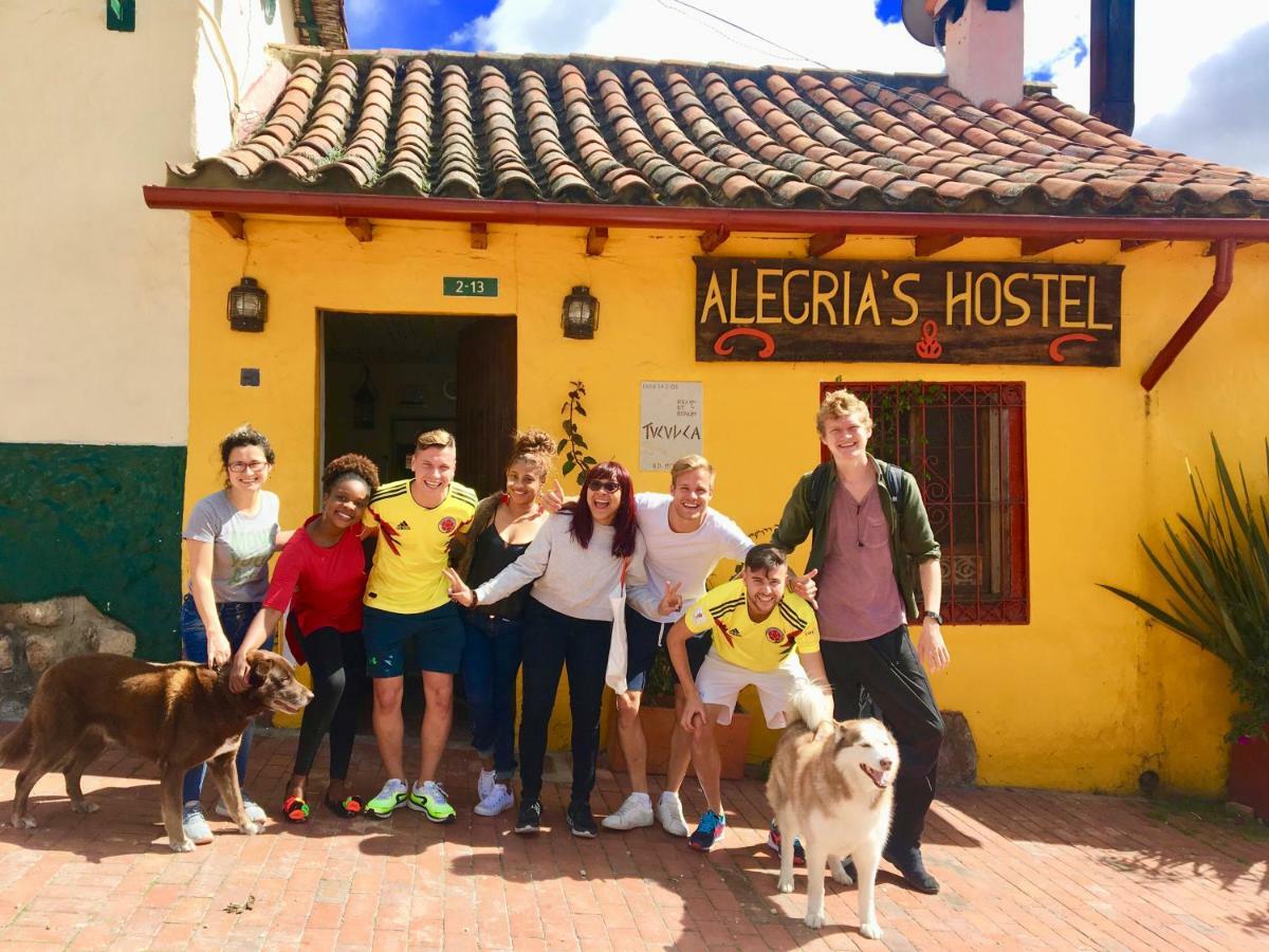 Alegrias Hostel Bogotá Esterno foto